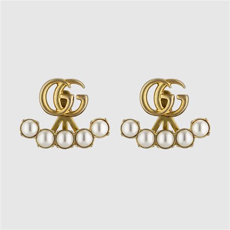 gucci vintage jewellery|gucci second hand earrings.